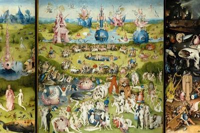 HIERONYMUS BOSCH L GARDEN OF EARTHLY DELIGHTS RENAISSANCE GICLEE  PRINT CANVAS 